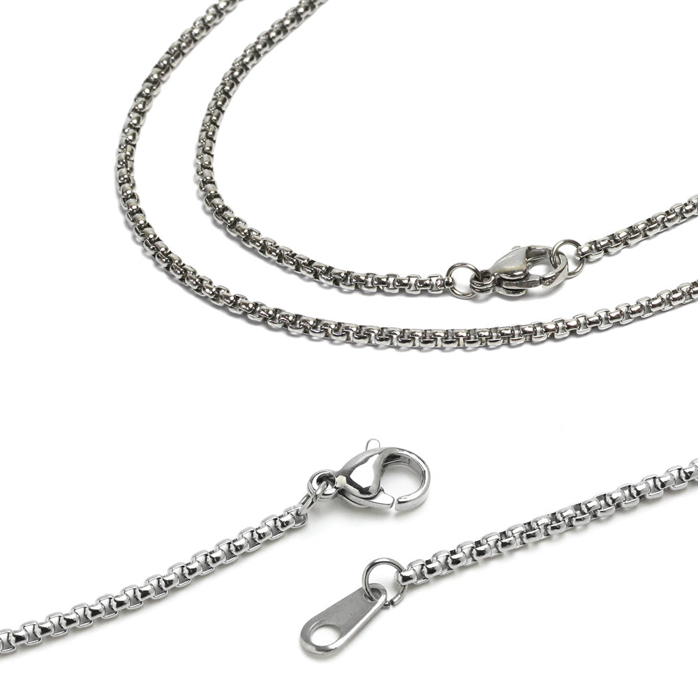 KNIS Meteorite Necklace Stainless Steel Plate KN-NC001-MT