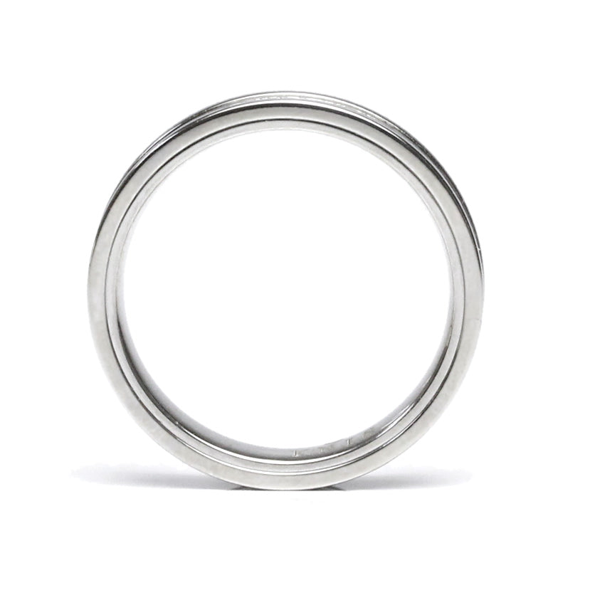 KNIS Meteorite Ring Stainless Steel KN-RG001-MT