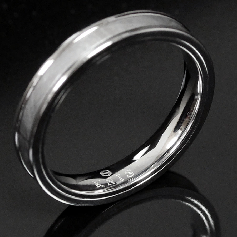 KNIS Meteorite Ring Stainless Steel KN-RG001-MT