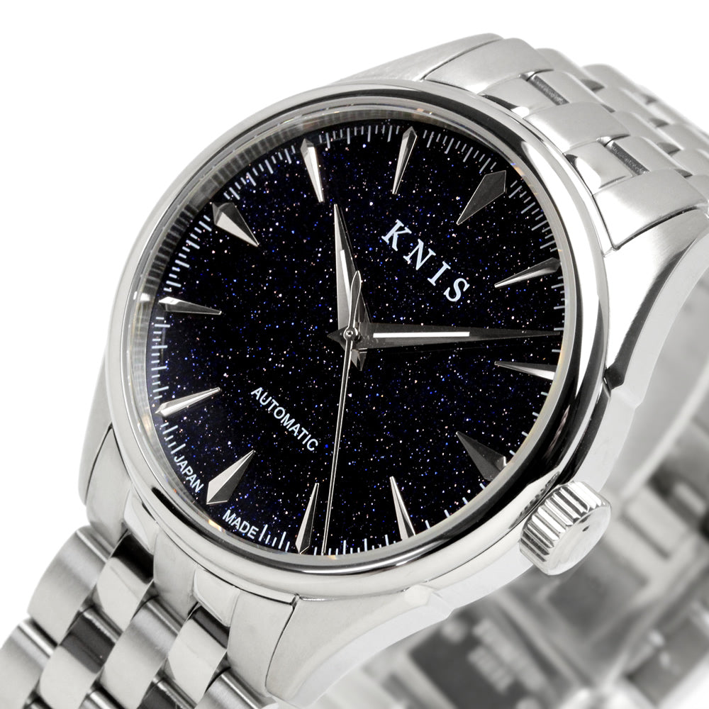 KNIS Automatic Aventurine Dial Made in Japan Silver KN001-AVSV