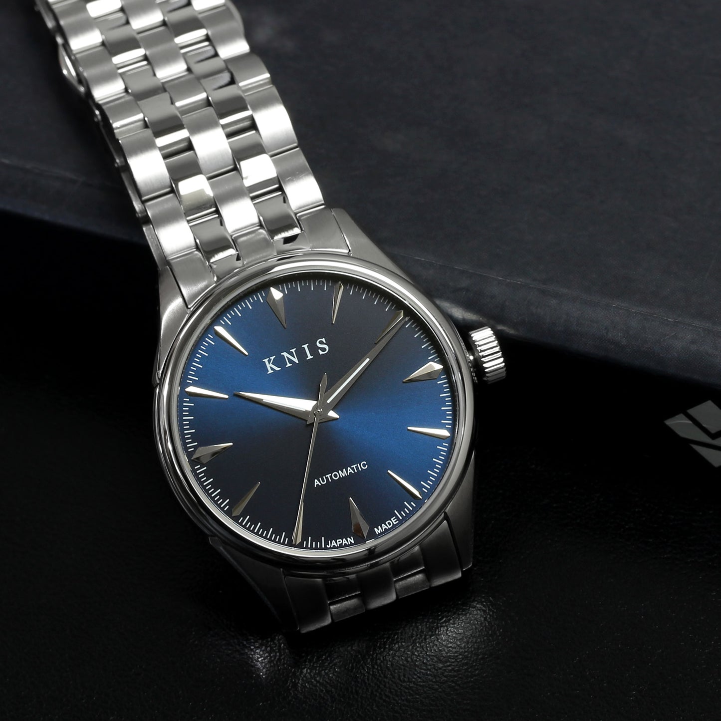 KNIS Automatic Sunray Dial Deep Blue KN001-BL