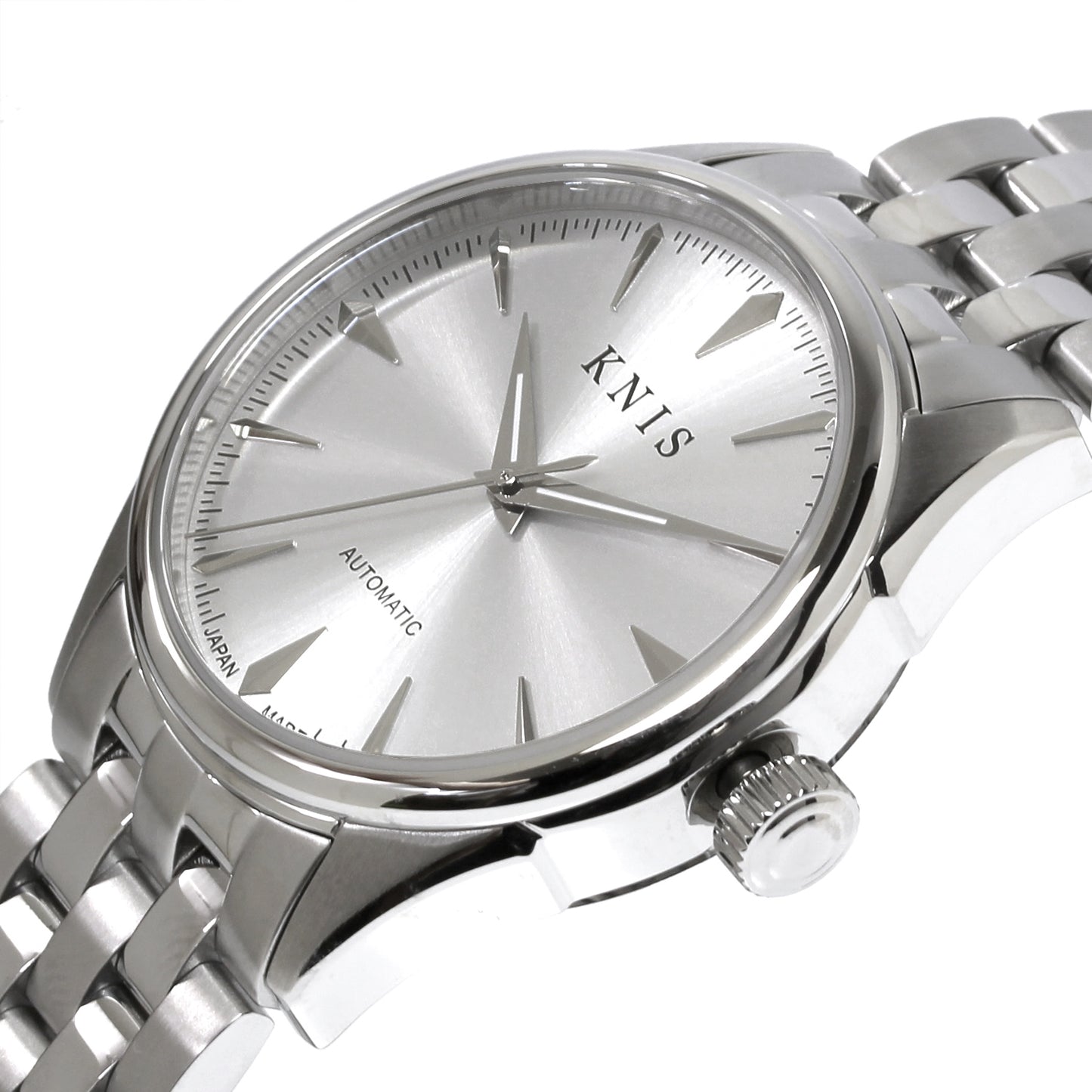 KNIS Automatic Sunray Dial White Silver KN001-WH