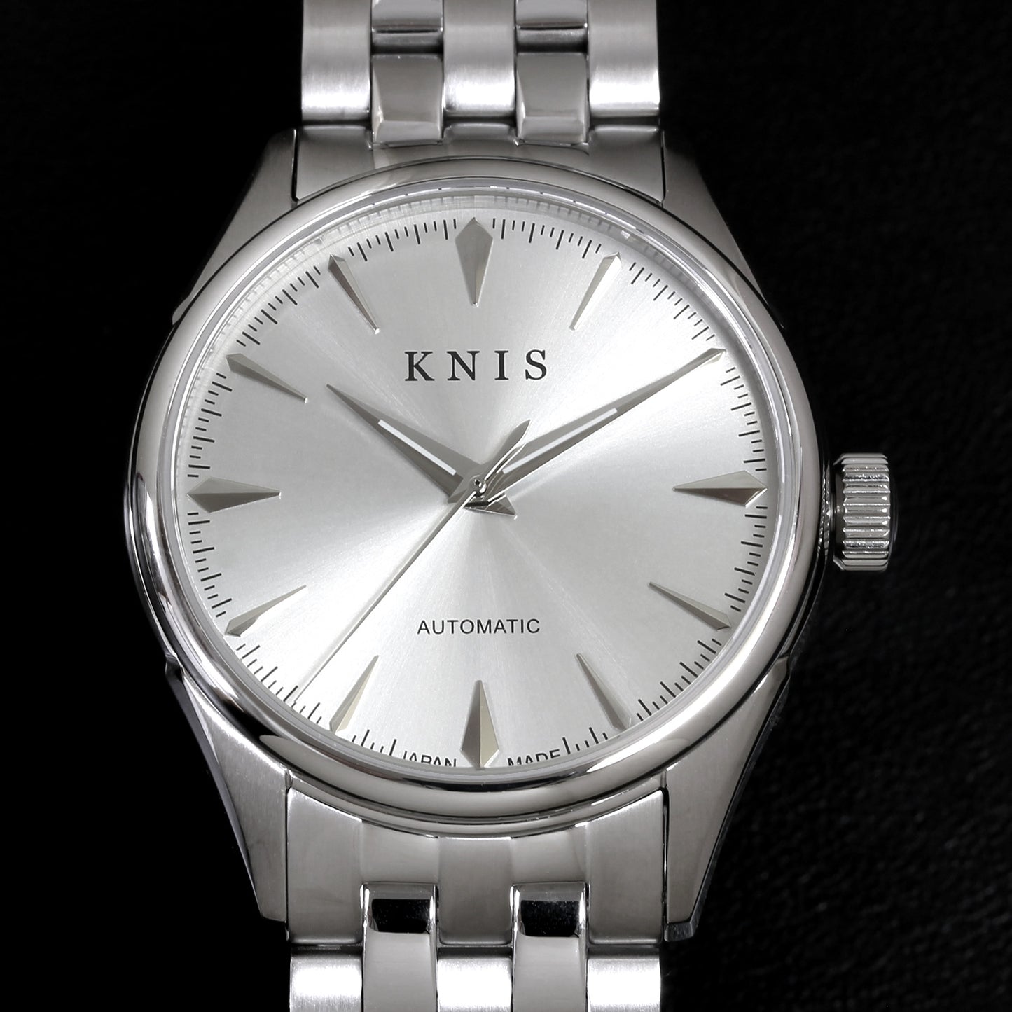 KNIS Automatic Sunray Dial White Silver KN001-WH