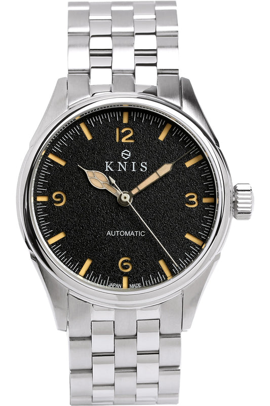 KNIS Automatic Retro Modern Super Luminova Black KN002-BK
