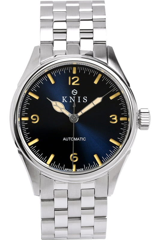 KNIS Automatic Retro Modern Super Luminova Blue KN002-BL