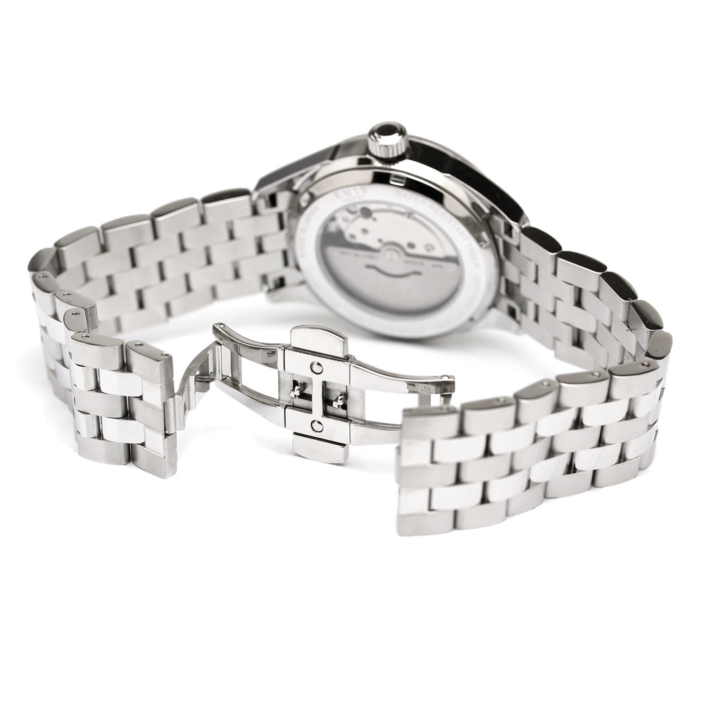 KNIS Automatic Sunray Dial White Silver KN001-WH