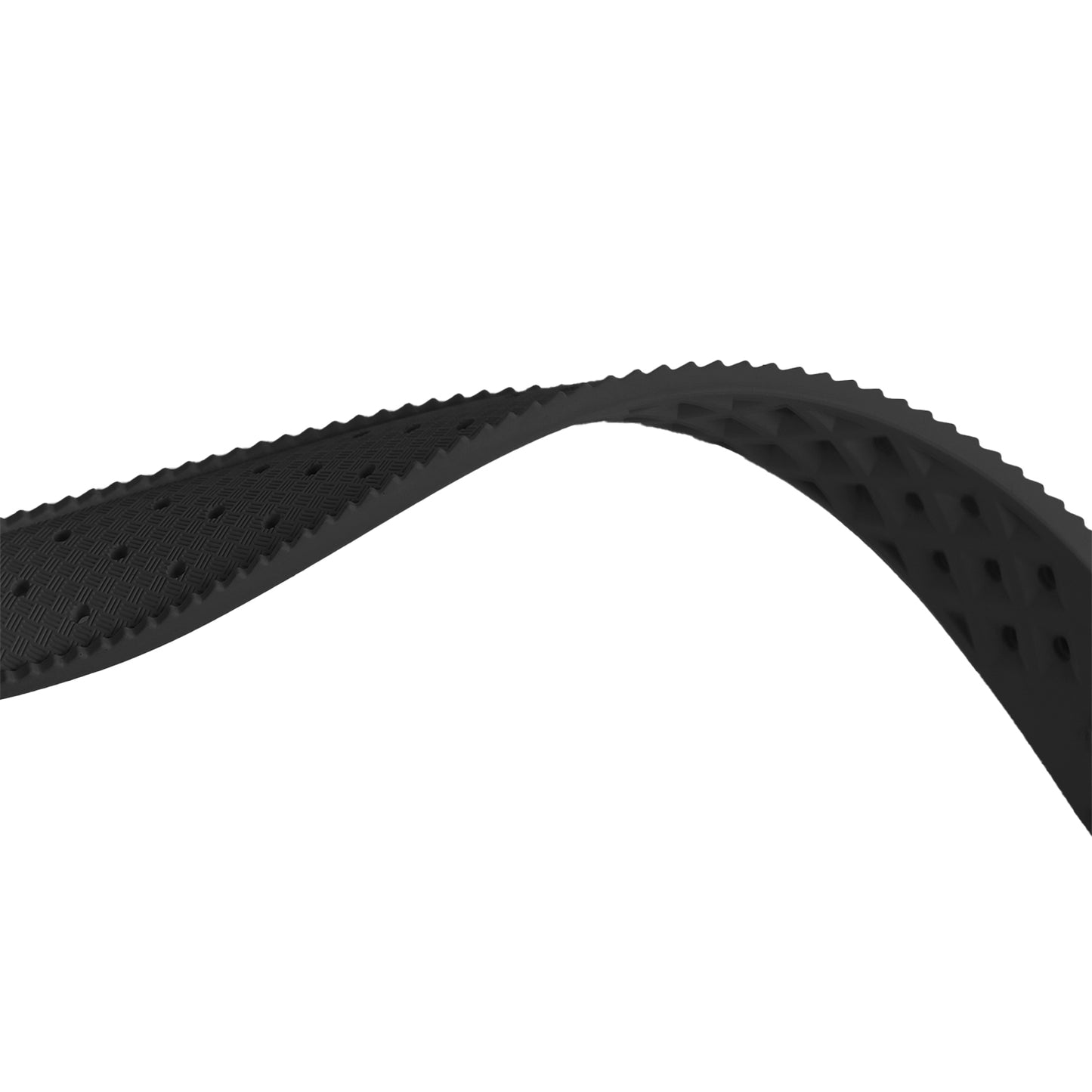 KNIS 替えベルト FKMラバーベルト ストラップ 20mm ブラック