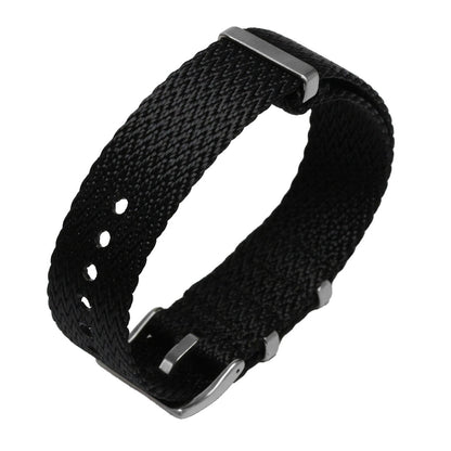 KNIS Nylon Strap Shark Tooth 20mm Black