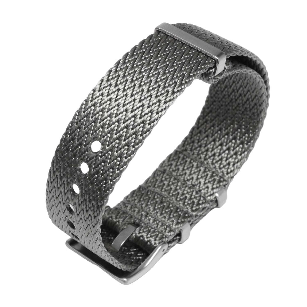 KNIS Nylon Strap Shark Tooth 20mm Gray