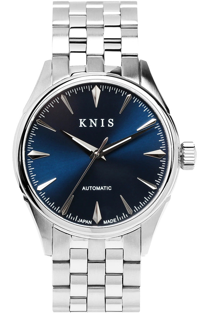 KNIS Automatic Sunray Dial Deep Blue KN001-BL 
