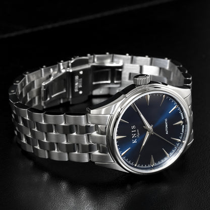 KNIS Automatic Sunray Dial Deep Blue KN001-BL 