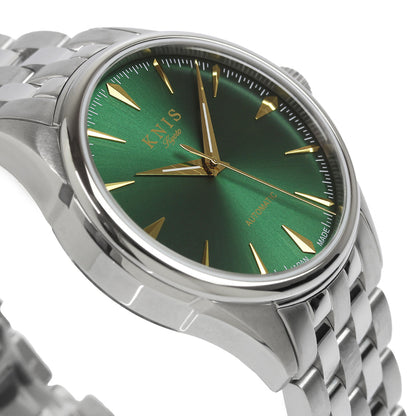 KNIS 自動巻き サンレイダイアル グリーン KN001-GR