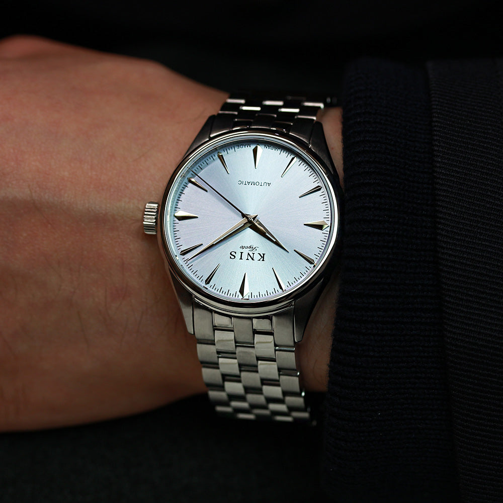 KNIS Automatic Sunray Dial Ice Blue KN001-IBL