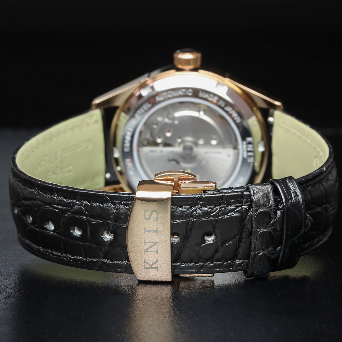 KNIS Meteorite Made in Japan Automatic Rose Gold 5th Anniversary Limited Edition KN001-MTRGLM