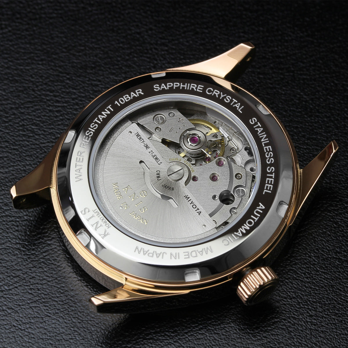 KNIS Meteorite Made in Japan Automatic Rose Gold 5th Anniversary Limited Edition KN001-MTRGLM