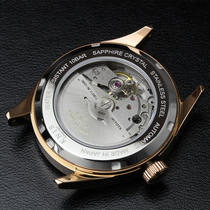 KNIS Meteorite Made in Japan Automatic Rose Gold 5th Anniversary Limited Edition KN001-MTRGLM