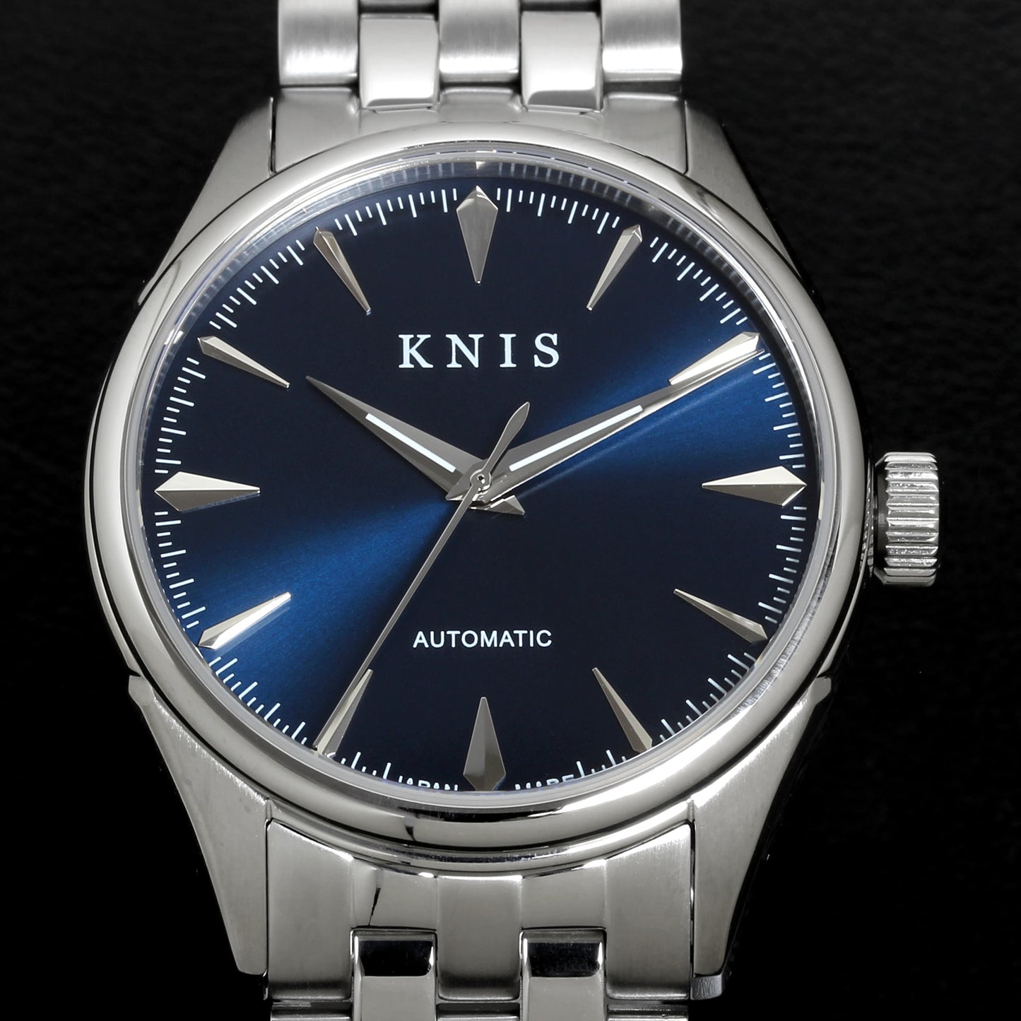 KNIS Automatic Sunray Dial Deep Blue KN001-BL 