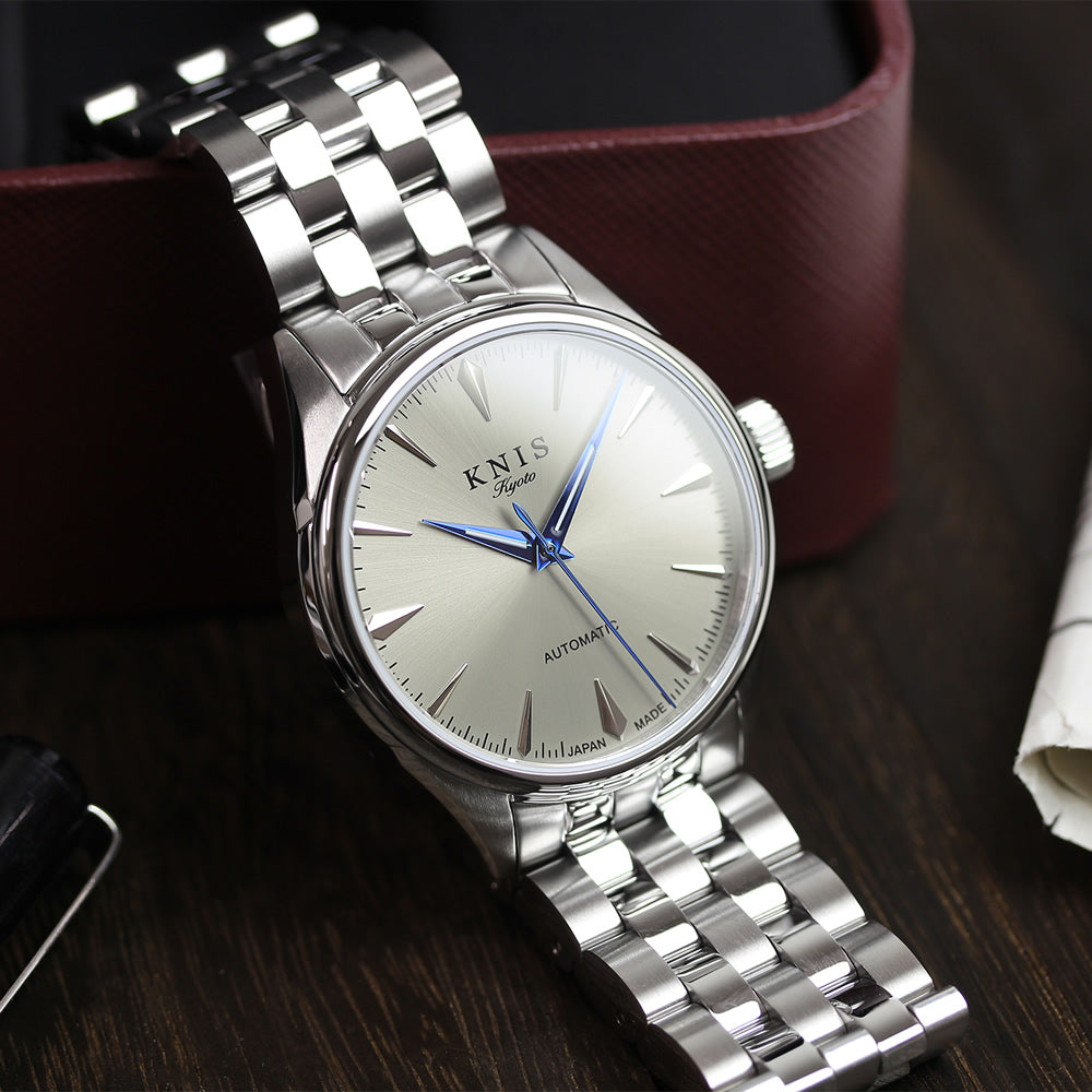 KNIS Automatic Sunray Dial Champagne Gold KN001-SGSS 