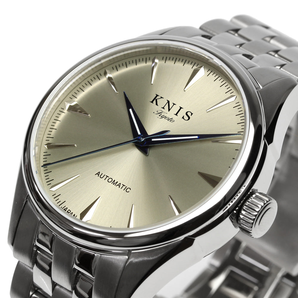 KNIS Automatic Sunray Dial Champagne Gold KN001-SGSS 
