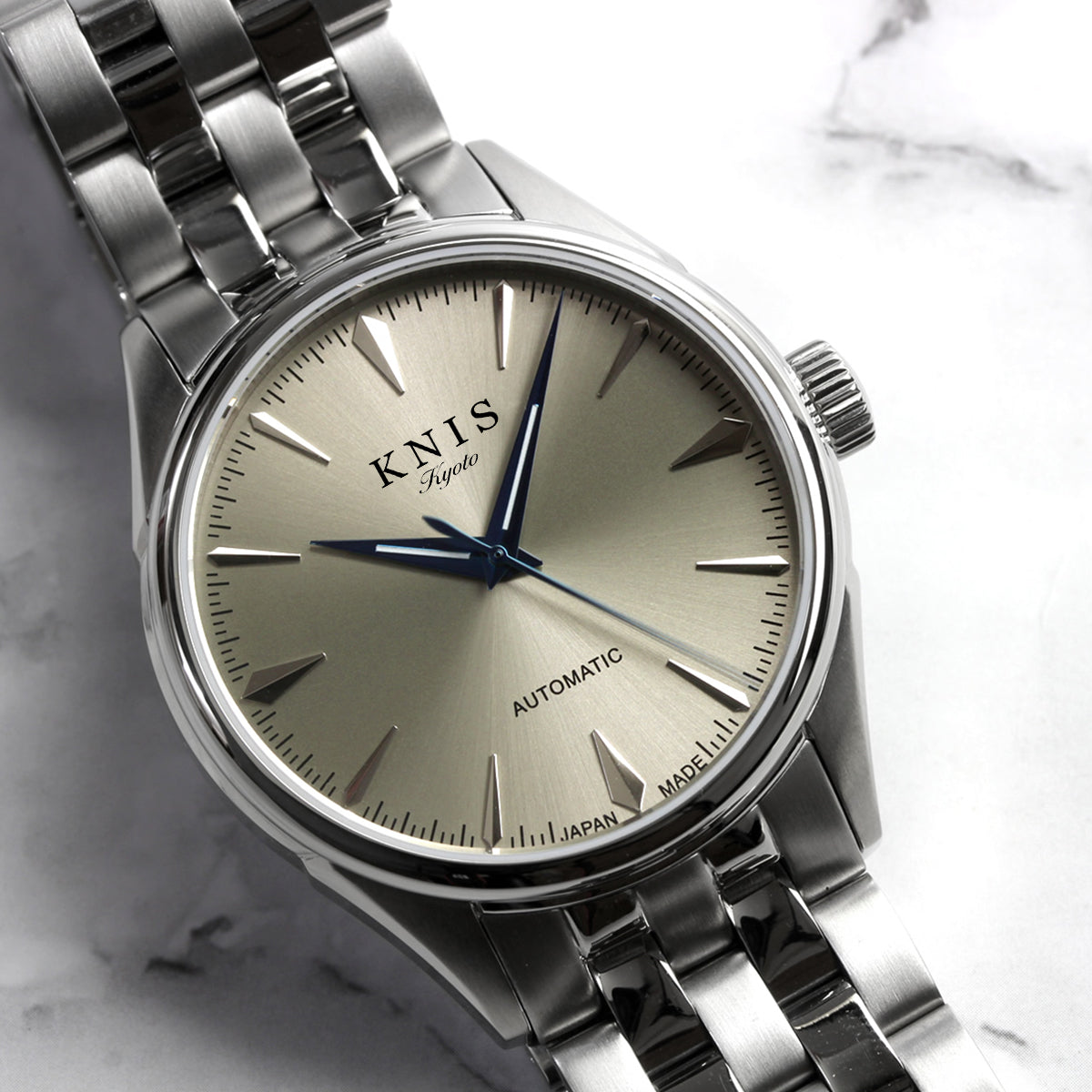KNIS Automatic Sunray Dial Champagne Gold KN001-SGSS 