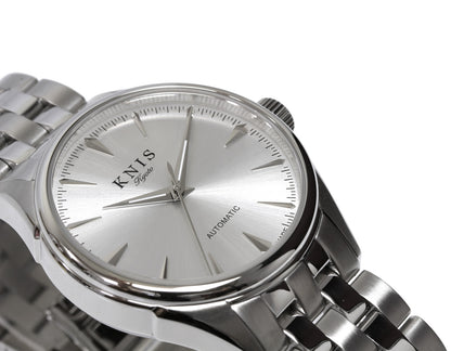 KNIS Automatic Sunray Dial White Silver KN001-WH 