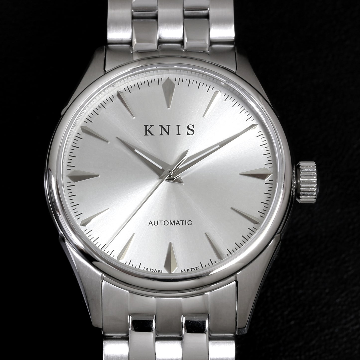 KNIS Automatic Sunray Dial White Silver KN001-WH 