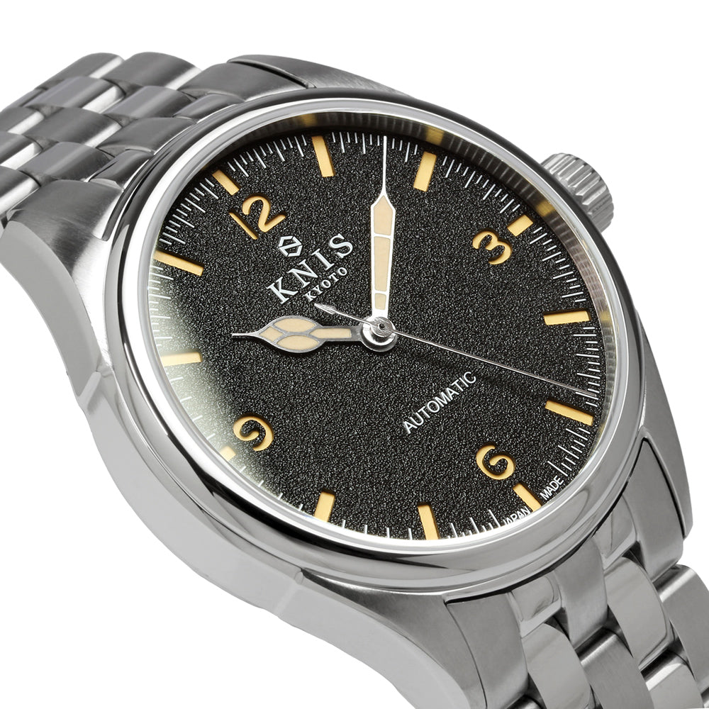 KNIS Automatic Retro Modern Super Luminova Black KN002-BK 