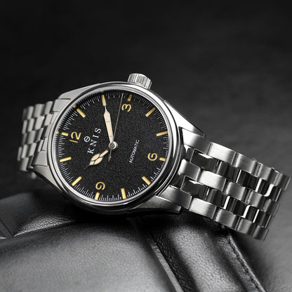 KNIS Automatic Retro Modern Super Luminova Black KN002-BK 