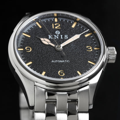 KNIS Automatic Retro Modern Super Luminova Black KN002-BK 