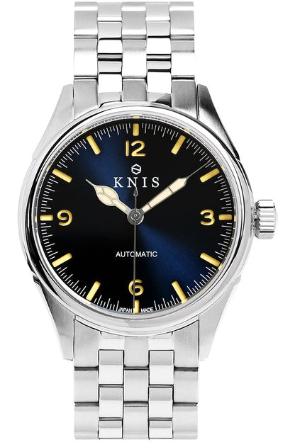 KNIS Automatic Retro Modern Super Luminova Blue KN002-BL 