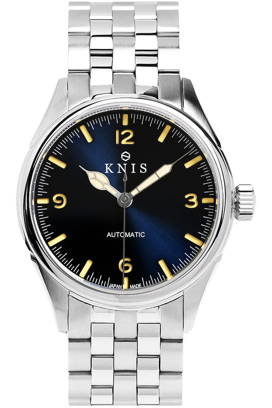 KNIS Automatic Retro Modern Super Luminova Blue KN002-BL 