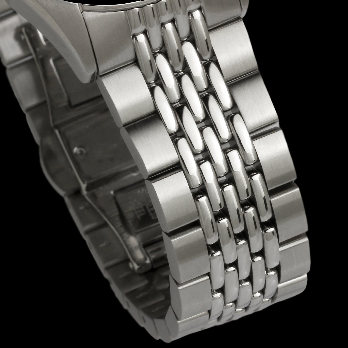 KNIS CLASSIC GMT 自動巻き 日本製 ライスブレスレット シルバー KN008-SVRC