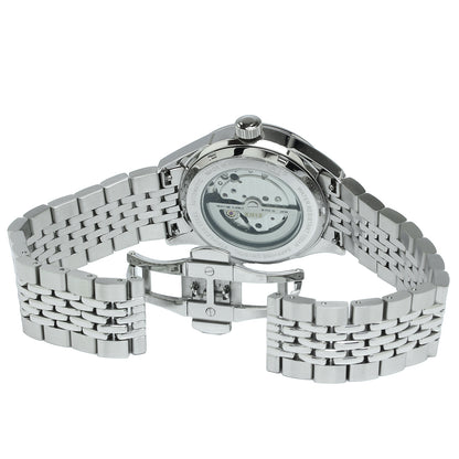 KNIS KODOU Small Seconds Automatic – Salmon pink / Stainless Steel Bracelet (KN009-SPKRC)